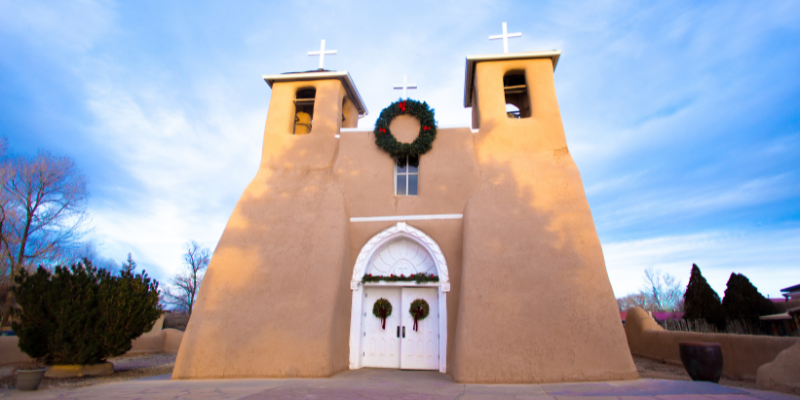 Rancho de Taos church